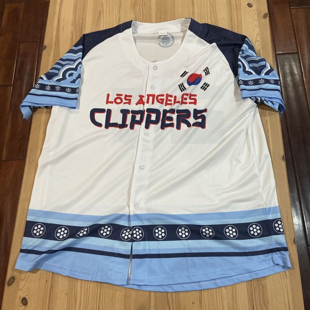 Los Angeles Clippers Korean Heritage Night Jersey 2026 -Large